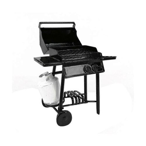 1:10 échelle barbecue grill miniature ornements barbecue outil mini meubles,b
