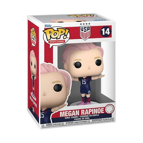 Uswnt Megan Rapinoe Highly Collectable Premium Quality Pop! Vinyl Figure 3.75