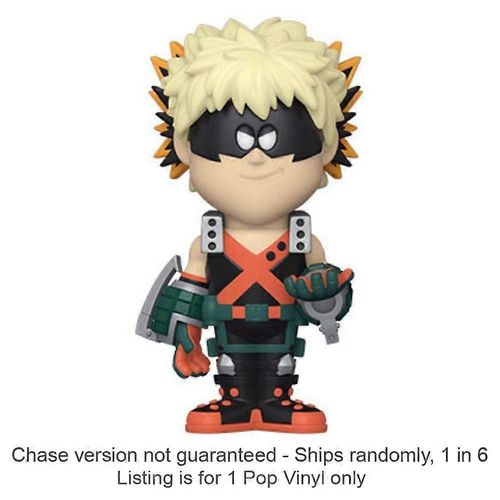 My Hero Academia Bakugo Collectable Funko Pop! Vinyls Soda Chase Ships 1 In 6
