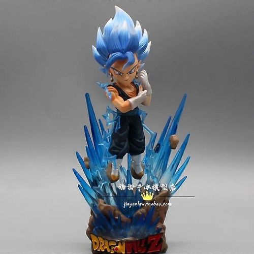 Dragon Ball Anime Gk Strongest Warrior Series Small Version Of Vegetto Model Ornament Pvc Action Figure 16cm Toys Gifts Figurine