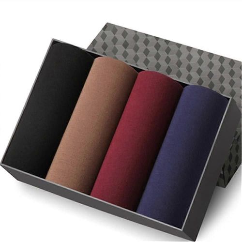 Lot De 4 Boxers Et Culottes Fines Pour Homme (Couleur : 05, Taille : Xxl (58-68 Kg))