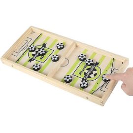 Jeu de table Fast Puck, gagnant rythmé, hockey, football, plateau,