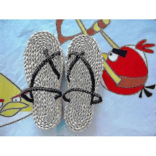 Chaussures De Cosplay Monkey D. Luffy - Sandales En Paille Zori Waraji Et Chaussons