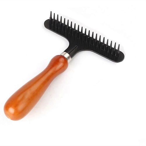 Râteau à tapis portatif, rend les tapis à nouveau moelleux, nettoie les cheveux, laisse les tapis restaurer leur douceur