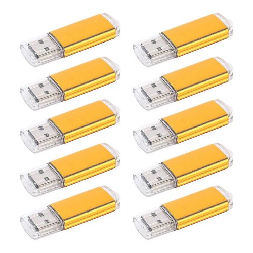 Clé USB 2.0 de Pâques (10 x 512 Mo) - Or