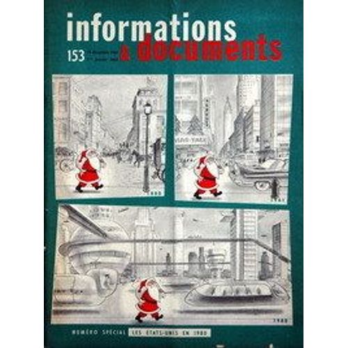 Informations Et Documents N° 153 Du 15/12/1961
