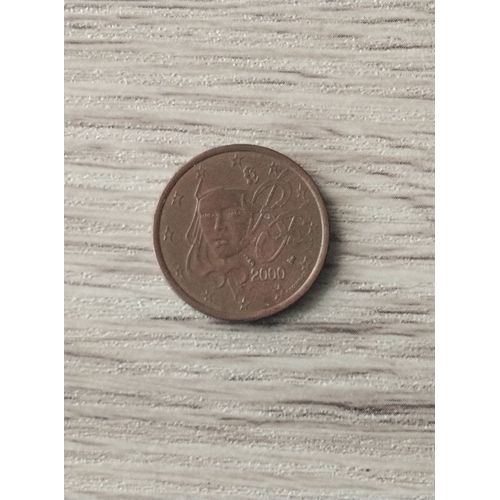 Pièces De 1 Centime France 2000