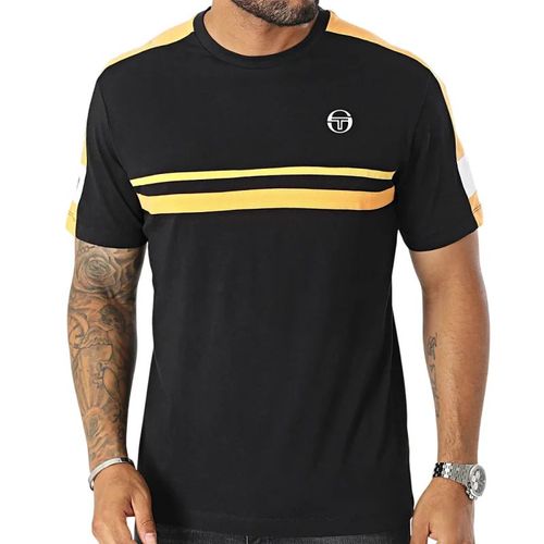 Sergio Tacchini - Tee Shirt Cross - Noir