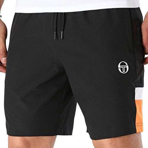 Sergio Tacchini - Short De Bain Forata - Noir