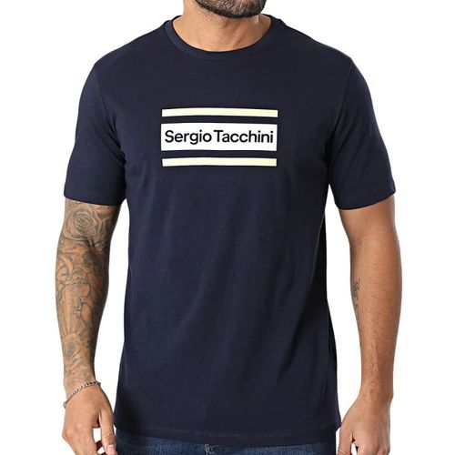 Sergio Tacchini - Tee Shirt Lared - Marine