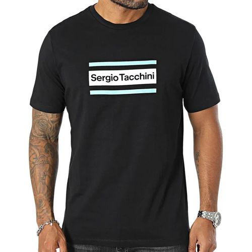 Sergio Tacchini - Tee Shirt Lared - Noir