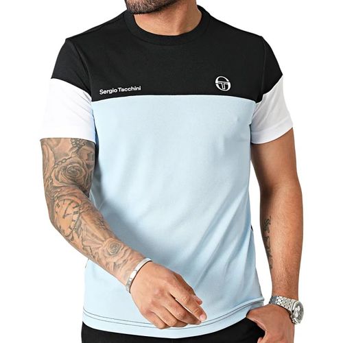Sergio Tacchini - Tee Shirt Prave - Bleu Ciel
