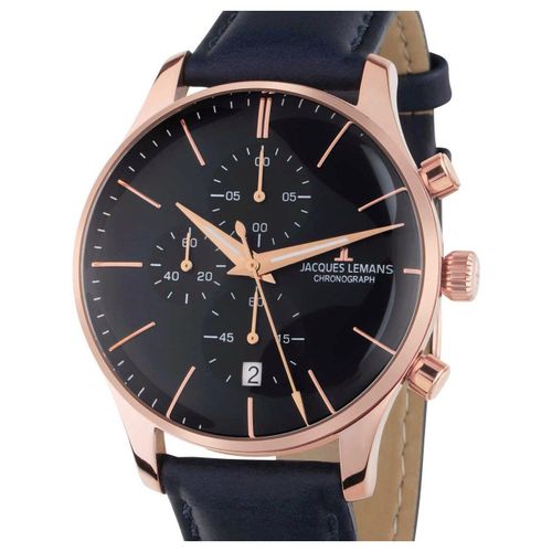 Mens Watch Jacques Lemans 1-2163f, Quartz, 40mm, 5atm