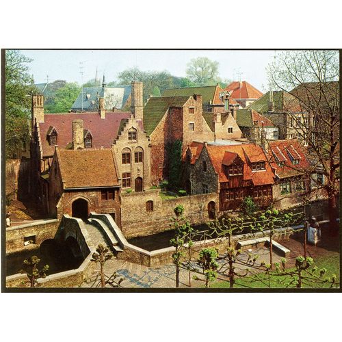 Carte Postale Brugge, Jardin Arents, Pont Saint-Boniface, 1993