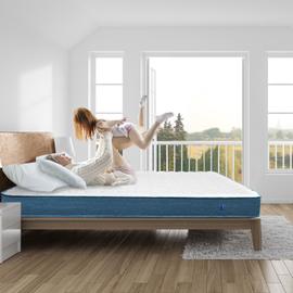 BIGZZIA - Matelas 140x190 Mémoire de Forme Ergonomique - WOWTTRELAX - 7  Zones de Confort Anatomiques Haute densité Transpirant 20.5 cm - Matelas -  Rue du Commerce