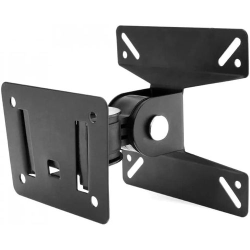 ERSHI-Support TV mural articulé 180° + 180° pour écrans 14''-24'' VESA 75 x 75 mm / 100 x 100 mm, charge max. 15 kg, noir[422]