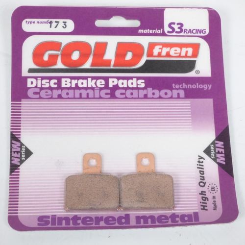Plaquette De Frein Gold Fren Pour Dirt Bike Polini 125 Xp4 Off Road Avg/Ard / Jante Av 14 / Jante Ar 12 Neuf