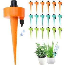 ERSHI-Kit Goutte à Goutte18Pcs,Arroseurs Automatiques Plantes,Système Matériel D'Irrigation Réglable,Dispositifs D'arrosage
