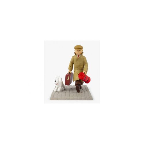 Moulinsart Figure Tintin Milou - "Ils Arrivent!" 22cm