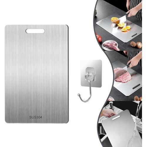 Ershi-Planche À Découper Double Face De Qualité Alimentaire Pour Cuisine, Avec Surface Résistante Aux Rayures Et Aux Couteaux (20 [1