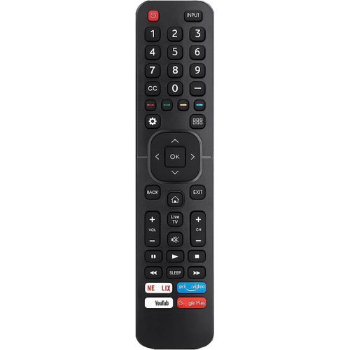 ERSHI-Télécommande universelle ERF2G60H pour Hisense Sharp LED Smart TV Télécommande de rechange EN2A27 EN2BK27S[1439]