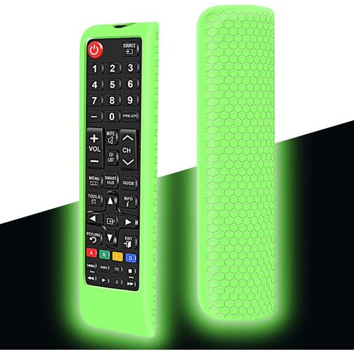 ERSHI-Housse Coque en Silicone pour Samsung TV Télécommande BN59 Series, Antichoc Antidérapant Remote Case Cover Étui de Protectio[3