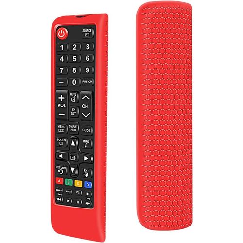 ERSHI-Housse Coque en Silicone pour Samsung TV Télécommande BN59 Series, Antichoc Antidérapant Remote Case Cover Étui de Protectio[3