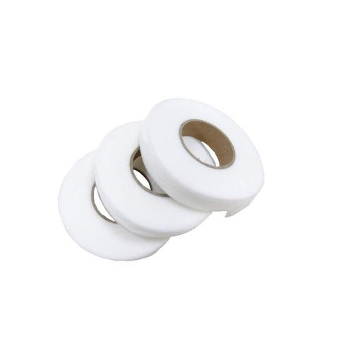 Ruban à repasser 3 Rouleaux Bande Thermocollante Rideau Ruban Thermocollant  Bande Thermocollante Rapide Double Face pour Tissu Rideaux Vetement (10  mm,15 mm,20 mm, 64 mètres par Rouleau)