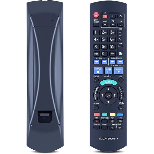 ERSHI-Télécommande universelle de rechange N2QAYB000618 pour enregistreur de disque dur Panasonic IR6 DMR-HW100 DMR-HW100EBK DMRHW[1