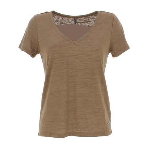 Tee Shirt Manches Courtes Sun Valley Tee Shirt Mc Marron