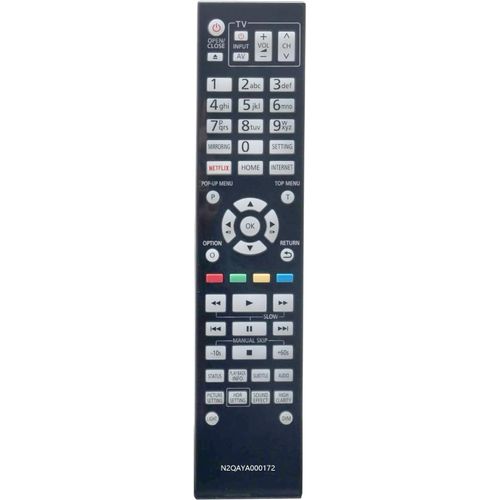 ERSHI-N2QAYA000172 Télécommande universelle compatible avec lecteur Blu-ray Panasonic UB9000 DP-UB9000 DPUB9000[1387]