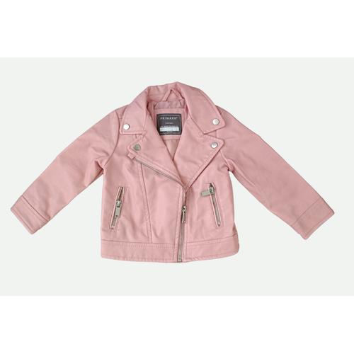 Veste Motard Perfecto Rose. Primark. Taille 12 / 18 Mois