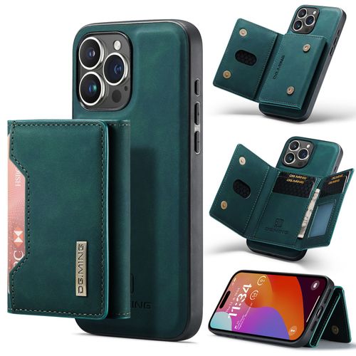 Coque Pour Iphone 15 Pro Max,Etui En Cuir Pu Portefeuille Case Pour Iphone 15 Pro Max,Antichoc Rabat Housse De Protection Pour Iphone 15 Pro Max,Vert