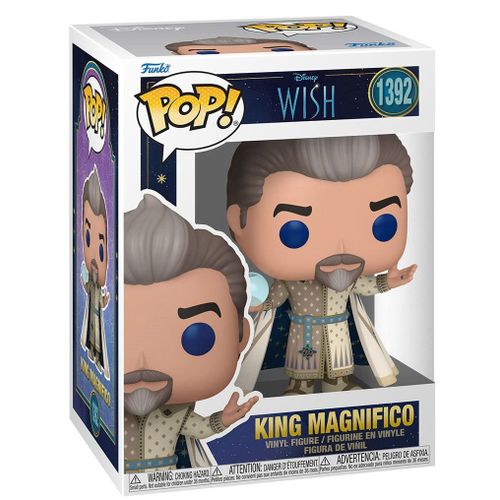 Figurine Funko Pop - Wish, Asha Et La Bonne Étoile [Disney] N°1392 - Roi Magnifico (72422)