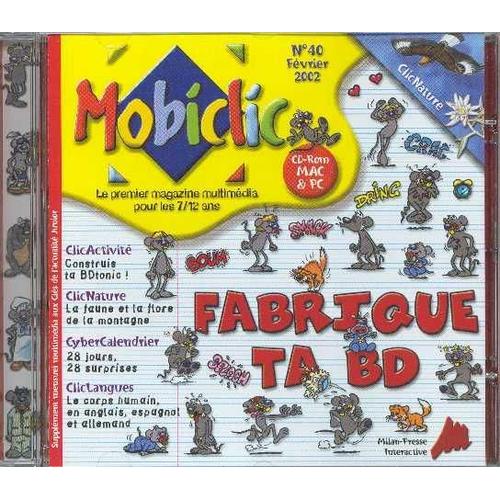 Mobiclic : Fabrique Ta Bd - N°40