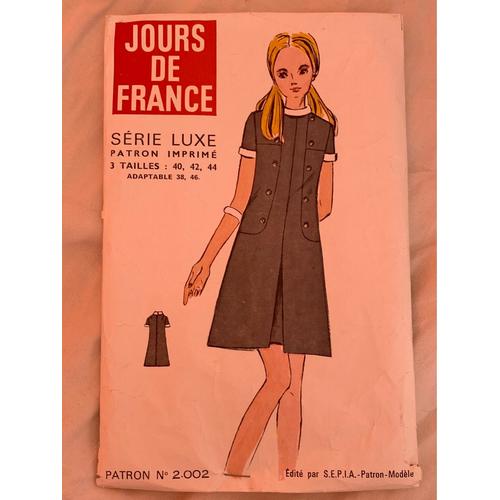 Jour De France - Patron - Série Luxe  Couture