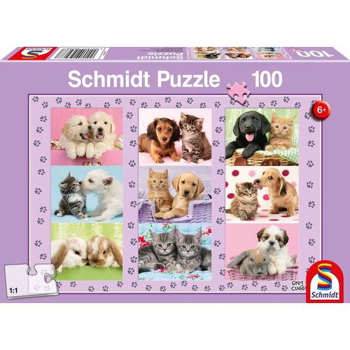 Puzzles Mes Amis Les Bêtes, 100 Pcs