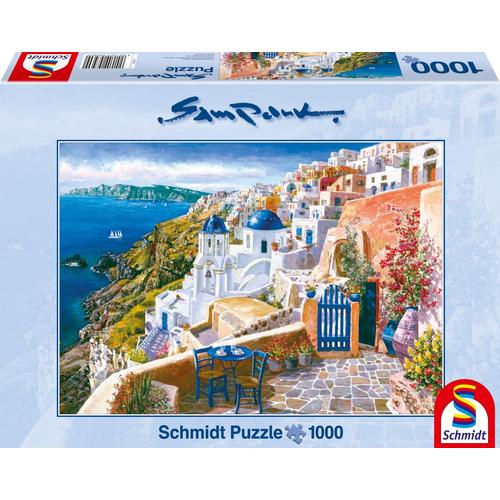 Puzzles Vue De Santorin, 1000 Pcs