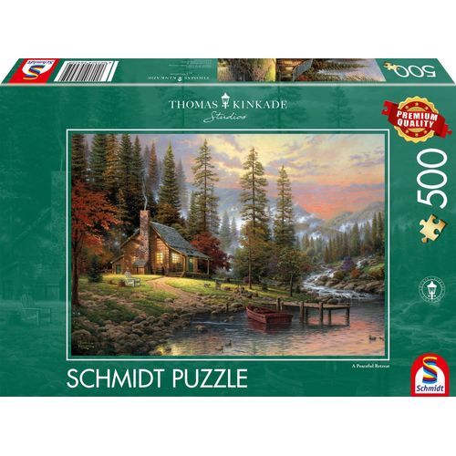 Puzzles Maison En Pleine Montagne, 500 Pcs