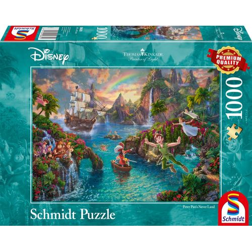 Puzzles Disney, Peter Pan, 1000 Pcs