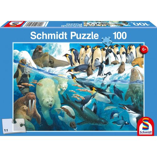 Puzzles Animaux Du Cercle Polaire, 100 Pcs