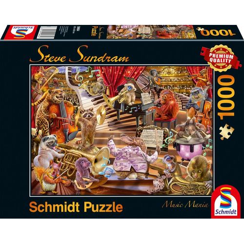 Puzzles Music Mania, 1000 Pcs