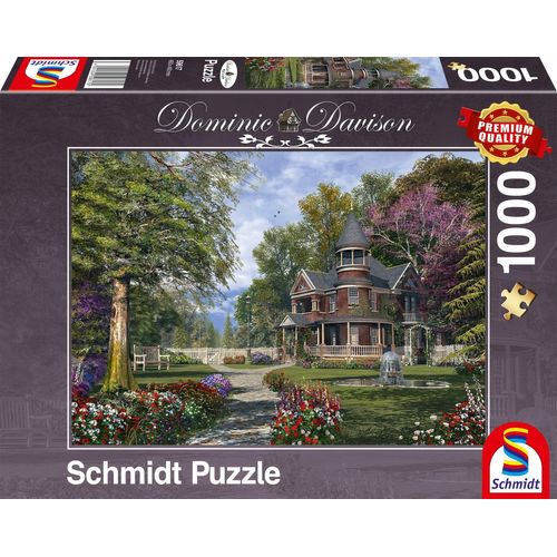 Puzzles Manoir Avec Tourelle, 1000 Pcs