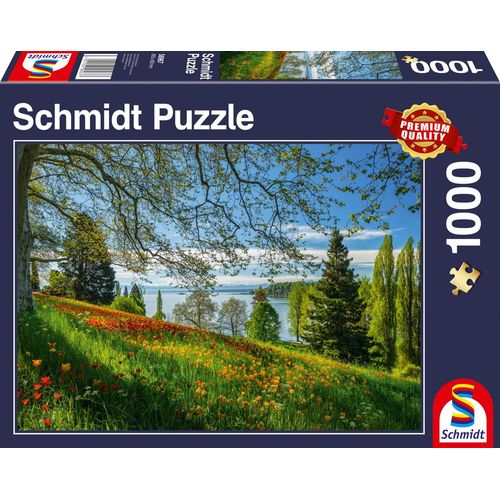 Puzzles Floraison Des Tulipes, Île De Mainau, 1000 Pcs