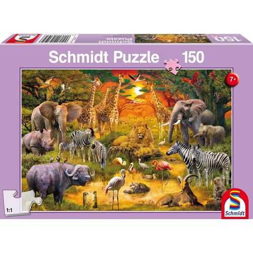 Puzzles Animaux D'afrique, 150 Pcs