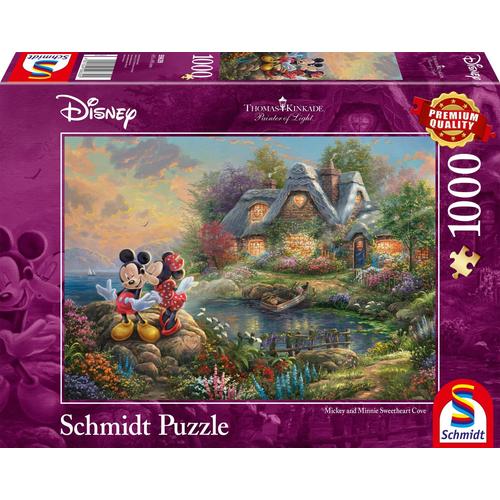 Puzzles Disney, Sweethearts Mickey & Minnie, 1000 Pcs