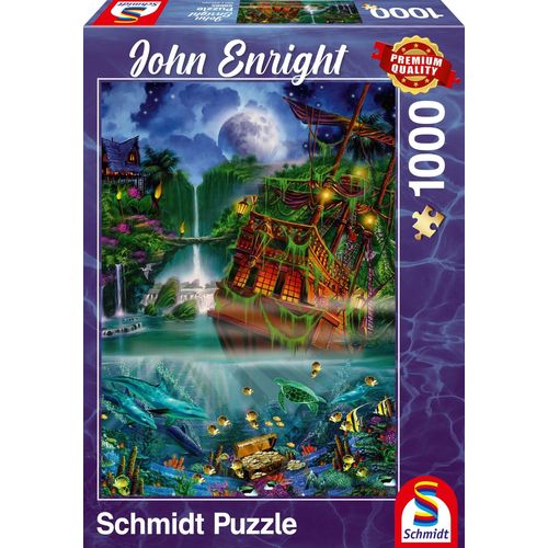 Puzzles Trésor Englouti, 1000 Pcs