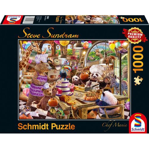 Puzzles Chef Mania, 1000 Pcs