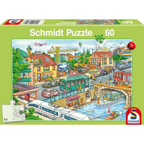 Puzzles Véhicules Et Transports, 60 Pcs
