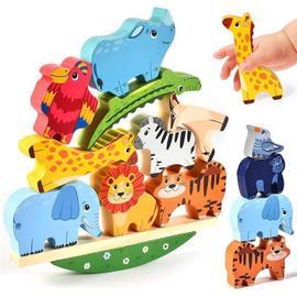 Puzzle éducatif en bois à bouton – animaux de la jungle – Magasin de jouets  et jeux éducatifs en ligne